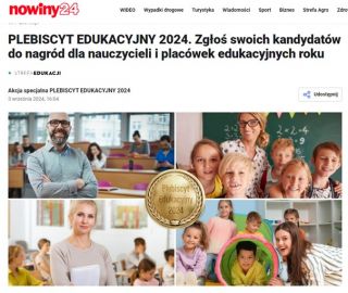 PLEBISCYT EDUKACYJNY 2024.