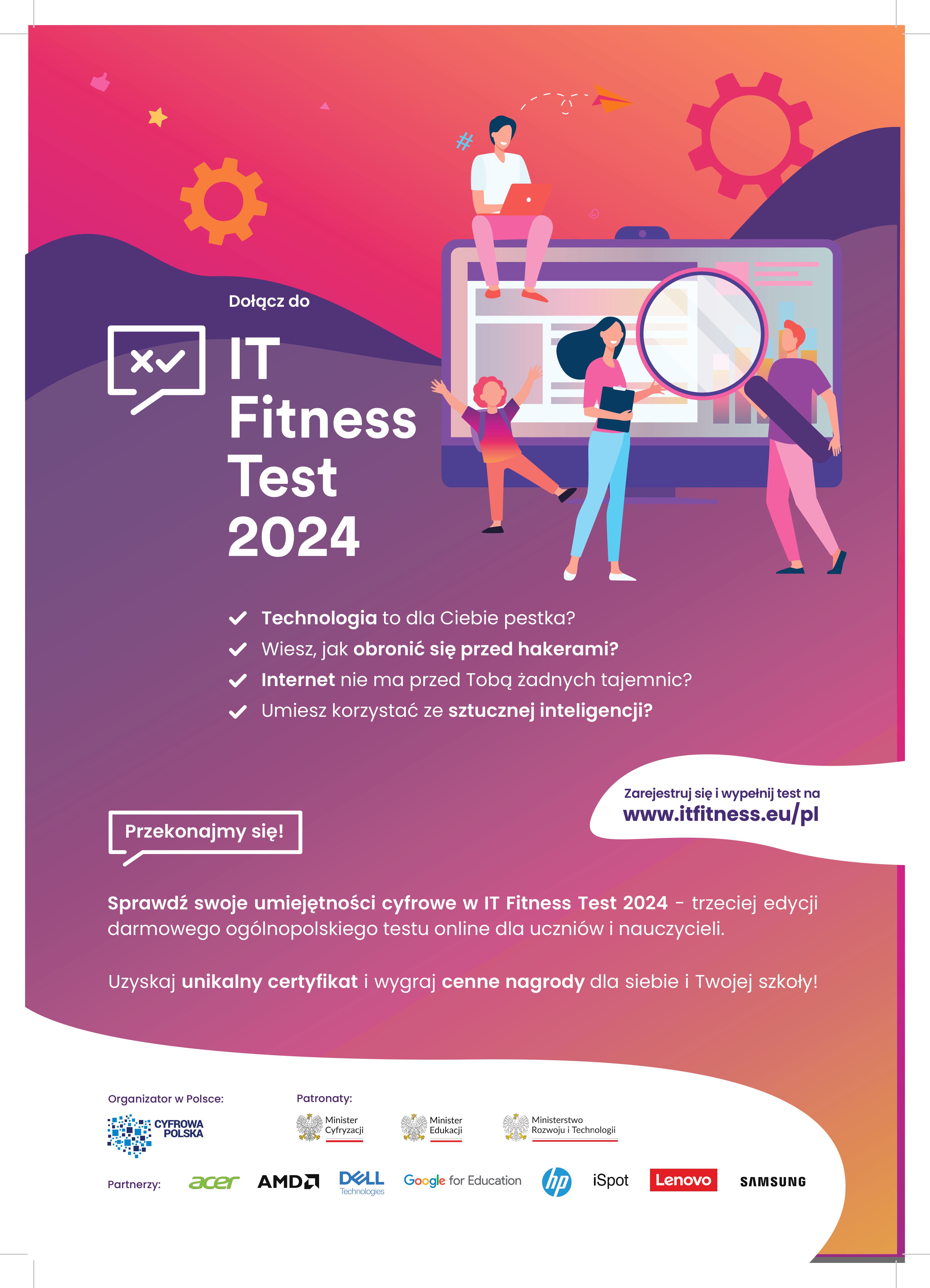 IT Fitness Test 2024 w Rzeszowie!!!